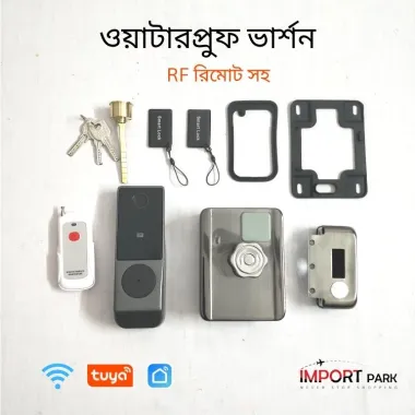 Tuya Executive Smart Finger Print Door Lock with Remote (Water Proof)