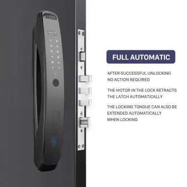 L11 Wifi  Tuya Smart Video Call Face Unlock Door for Home Apartment