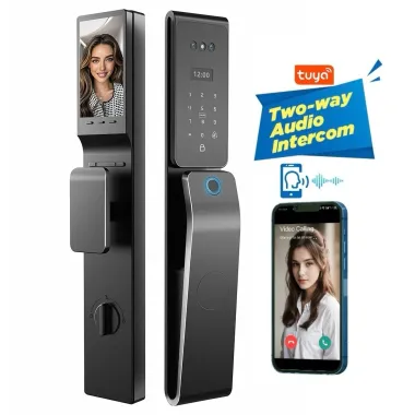 L21 Smart Door Lock with 3D Face Recognition with active video call