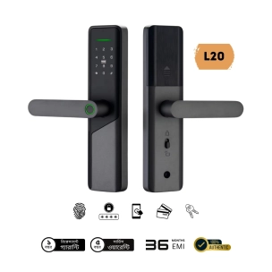 L20 Door Handle Security Digital Keyless Lock Wifi App Smart Door Lock