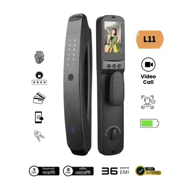 L11 Wifi  Tuya Smart Video Call Face Unlock Door for Home Apartment