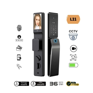 L21 Smart Door Lock with 3D Face Recognition with active video call