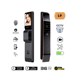 L9 Premium  3D Face Recognition Smart Video Call and Fingerprint Door Lock
