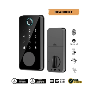 Smart Fingerprint Deadbolt Lock for Home, Hotel, and Apartment Security
