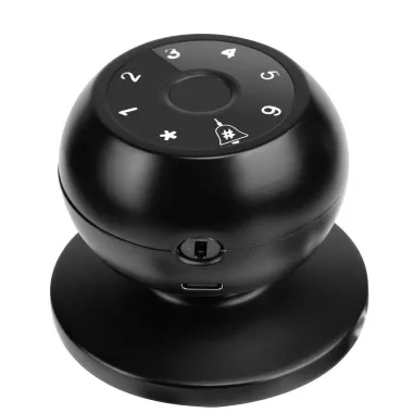B3 WiFI Smart Bedroom Round Lock 5 Unlock Methods