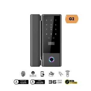 G2 Premium WiFi Smart Finger Print Glass Door Lock