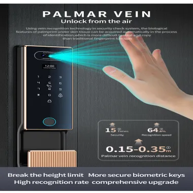 L13 Premium Professional Video Call Face Door Lock