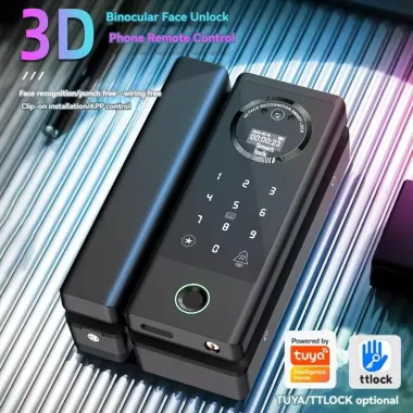 G4 Premium WiFi Smart Face Glass Door Lock