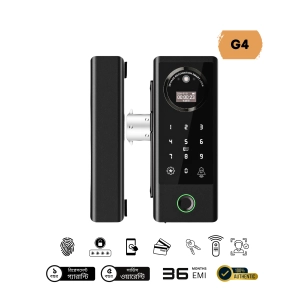 G4 Premium WiFi Smart Face Glass Door Lock
