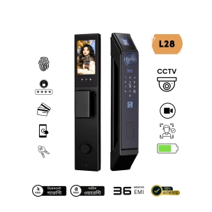 L28 Smart 3D Face Recognition Door Lock with Palm Vein & Video Intercom